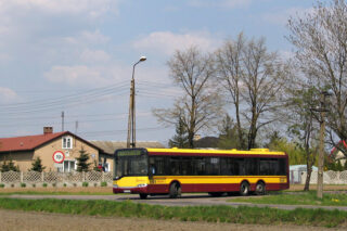 Solaris Urbino 18 #A019| Veolia Transport sp. z o.o. w Warszawie| Data: 28 kwietnia 2008| Miejsce: Koprki, ul. Jaśminowa| Autor: Leszek Peczyński|