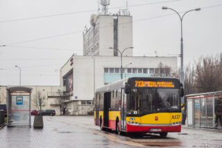 Solaris Urbino 12 #A137| Mobilis sp. z o.o. w Mościskach| Data: 22 grudnia 2014| Miejsce: Warszawa, pętla ‘Cm. Wolski’| Autor: Dominik Obara|