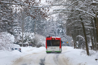 МАЗ 203069 #8010| Lubelskie Linie Autobusowe sp. z o.o| Data: 17 grudnia 2022| Miejsce: Motycz Stara Wieś.| Autor: Jacek Pudło|