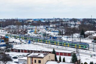 Newag Impuls 45WE-006+45WE-???| Koleje Mazowieckie Sp. z o. o.| Data: 24 stycznia 2024| Miejsce: Radom Wschodni| Autor: Kacper Gołębiowski