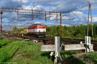 Pafawag 3E/1 3E/1-009| Trainspeed Sp. z o. o. Bełchatów| Data: 30 września 2021| Miejsce: Laskowice Pomorskie| Autor: Krystian Jacobson