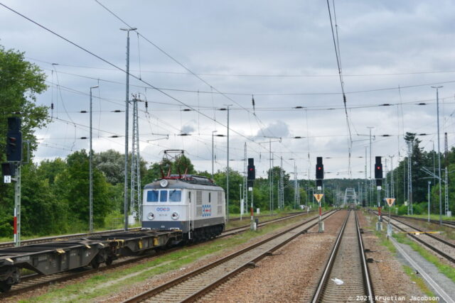 Pafawag 3E/1 3E/1-56| ECCO Rail Sp. z o. o.| Data: 16 września 2021| Miejsce: Frankfurt (Oder)| Autor: Krystian Jacobson