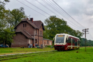 Pesa Bydgoszcz 214Ma SA103-010| Województwo Zachodniopomorskie (w użyciu Polregio S.A.)| Data: 3 września 2006| Miejsce: Kalisz Pomorski Miasto| Autor: Marek Pawlukowicz
