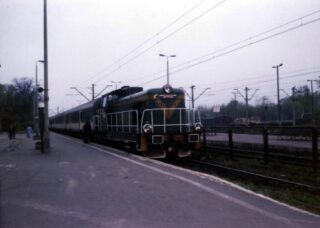Fablok 101D SP42-082| Data: 5 maja 1996| Miejsce: Tomaszów Mazowiecki| Autor: Ariel Ciechański