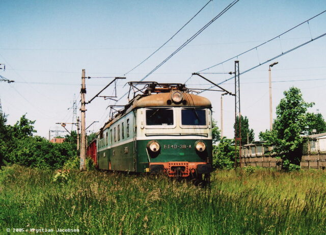 Skoda 77E ET40-38| PKP Cargo S.A.| Data: 9 czerwca 2006| Miejsce: Gdańsk Kolonia| Autor: Krystian Jacobson