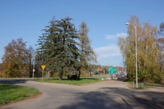 Jelenia Góra, ul. Chłopska – wjazd od strony Grabarowa| Data: 25 października 2024| Autor: Krzysztof Soboń