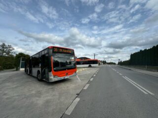 Mercedes O530 Citaro #826| Autosan Sancity M12LF CNG #960| Miejskie Przedsiębiorstwo Komunikacyjne w Rzeszowie S.A. | Data: 26 września 2024| Miejsce: Rzeszów, ul. Św. Rocha| Autor: Piotr Tunicki|