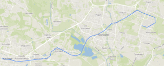Linia 15 na mapie| Open Street Map|