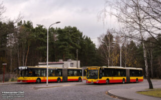 Mercedes-Benz Conecto G #9825| Mobilis sp. z o.o. w Mościskach| Data: 6 listopada 2021 r.| Miejsce: Warszawa, pętla "Międzylesie"| Autor: Aleksander Koch|
