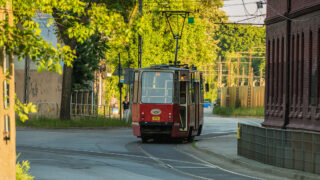 105Na #374| Linia tramwajowa 24| Sosnowiec – Konstantynów ul. Okrzei/ul. Staszica| Data: 1 czerwca 2023| Autor: Kolejowe Zagłębie|