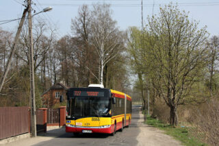 Solaris Urbino 18 #8188| Miejskie Zakłady Autobusowe sp. z o.o. w Warszawie| Data: 14 kwietnia 2009 r.| Miejsce: Głosków, ul. Szkolna| Autor: Leszek Peczyński|