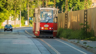 105Na #374| Linia tramwajowa 24| Sosnowiec – Konstantynów ul. Okrzei/ul. Staszica| Data: 1 czerwca 2023| Autor: Kolejowe Zagłębie|