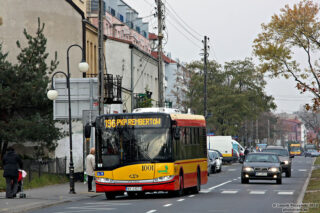 Solaris Urbino 10 #1001| Miejskie Zakłady Autobusowe sp. z o.o. w Warszawie| Data: 20 października 2010 r.| Miejsce: Warszawa, ul. gen. A. Chruściela "Montera"| Autor: Leszek Peczyński|