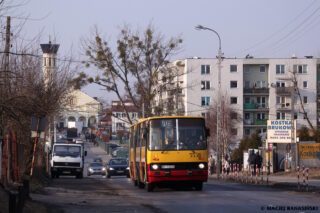 Ikarus 280.70E #5538| Miejskie Zakłady Autobusowe sp. z o.o. w Warszawie| Data: 14 marca 2011 r.| Miejsce: Piaseczno, ul. Dworcowa| Autor: Maciej Banasiński|