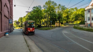 105Na #602| Linia tramwajowa 24| Sosnowiec – Konstantynów ul. Okrzei/ul. Staszica| Data: 1 czerwca 2023| Autor: Kolejowe Zagłębie|