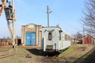 Wagon serii Bxhpi | Stowarzyszenie Kolejowych Przewozów Lokalnych w Kaliszu | Data: 30.03.2019 | Miejsce: Zbiersk | Autor zdjęcia: Paweł Pieńkowski |
