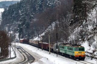 HCP 203E ET41-010| PKP Cargo S.A.| Data: 15 lutego 2006| Miejsce: Żegiestów| Autor: Marek Pawlukowicz