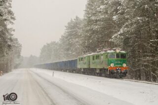 HCP 203E ET41-100| PKP Cargo S.A.| Data: 30 stycznia 2021| Miejsce: Sieciechów| Autor: Mateusz Gadziński