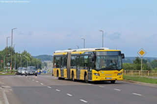 Scania Citywide CN320UA 6×2/2 EB #2082| Miejski Zakład Komunikacji Sp. z o. o. - Koszalin| Data: 25 lipca 2025| Miejsce: Koszalin, ul. Władysława IV| Autor: Piotr Badowski