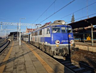 Rafał w pracy| EP08-013| PKP "Intercity" S.A.| Data: 26 grudnia 2024| archiwum Rafała Gajdana|