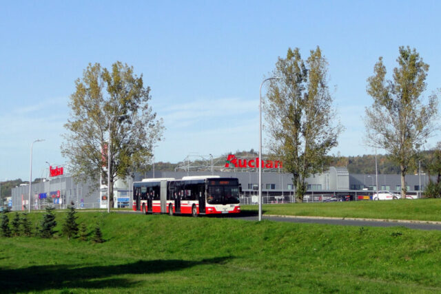 MAN NG313 Lion’s City G #801| Miejski Zakład Komunikacyjny Sp. z o. o. w Jeleniej Górze| Data: 22 października 2020| Miejsce: Jelenia Góra, Węzeł Zabobrzański| Autor: Krzysztof Soboń