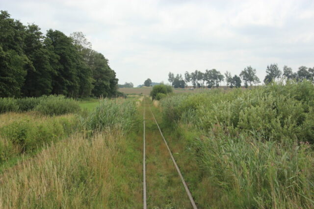 Widok na odcinek Manowo - Bonin | Towarzystwo Koszalińskiej Kolei Wąskotorowej | Data: 14.07.2018 | Miejsce: odcinek Manowo - Bonin | Autor zdjęcia: Paweł Pieńkowski |