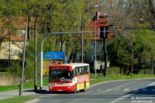 Jelcz 120M #719| Miejski Zakład Komunikacyjny Sp. z o. o. w Jeleniej Górze| Data: 17 kwietnia 2014| Miejsce: Jelenia Góra, ul. Wolności| Autor: Krzysztof Soboń