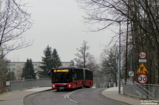 MAN NG363 Lion’s City G #845| Miejski Zakład Komunikacyjny Sp. z o. o. w Jeleniej Górze| Data: 20 marca 2020| Miejsce: Jelenia Góra (Cieplice), ul. Cervi| Autor: Krzysztof Soboń