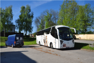 VDL SB4000 / Ayats Atlantis #ERW 52P2| Usługi Transportowe "Indian`s Voyages" Robert Nagórka - Rawa Mazowiecka| Data: 26 kwietnia 2024| Miejsce:Jeżów, ul. Wojska Polskiego.| Autor: Jacek Sobota