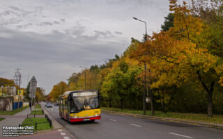 Solaris Urbino 12 #1411| Miejskie Zakłady Autobusowe sp. z o.o. w Warszawie| Warszawa, ul. Korkowa| Data: 20 października 2021r.| Autor: Aleksander Koch