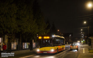 Solaris Urbino 12 #1417| Miejskie Zakłady Autobusowe sp. z o.o. w Warszawie| Warszawa, al. Komandosów| Data: 1 marca 2024r.| Autor: Aleksander Koch|