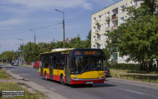 Solaris Urbino 12 #1427| Miejskie Zakłady Autobusowe sp. z o.o. w Warszawie| Warszawa, ul. Korkowa| Data: 29 czerwca 2024r.| Autor: Aleksander Koch|