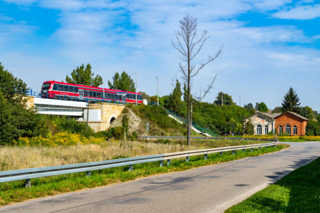 Newag 220M SA137-008| Polregio S.A.| Data: 1 września 2017| Miejsce: Ciecierzyn| Autor Marek Pawlukowicz