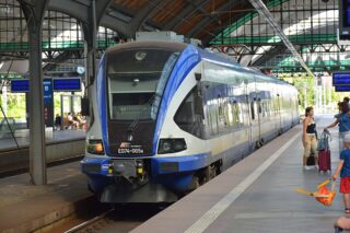 Pesa 16WEk ED74-005| PKP Intercity S.A.| Data: 10 sierpnia 2022| Miejsce: Wrocław Główny| Autor: Thecarguy257| Źródło: www.commons.wikimedia.org