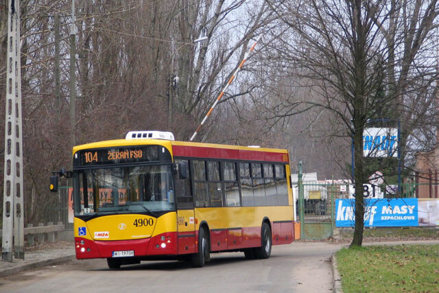 Jelcz M121I4 #4900| Miejskie Zakłady Autobusowe sp. z o.o. w Warszawie| Data: 18 listopada 2007 r.| Miejsce: Warszawa, pętla 'Brzeziny'| Autor: Leszek Peczyński|