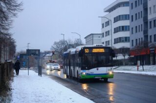 Solaris Urbino 18 1162 | SPA Klonowica sp. z o.o. | Data: 31 grudnia 2025 | Miejsce: Szczecin, ul. Emilii Plater | Autor zdjęcia: Paweł Pieńkowski |