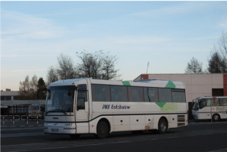 Volvo B12 / Barbi Italia 99 II #EBE 2U01| Przedsiębiorstwo Komunikacji Samochodowej w Bełchatowie sp. z o.o. - Bełchatów | Data:15 listopada 2010| Miejsce: Rogowiec, ul. Transportowa, plac autobusowy KWB "Bełchatów".| Autor: Krzysztof Kapuściarek
