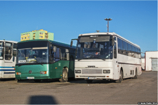 Volvo B10M / Barbi C5 #LU 7328L| Lubelskie Linie Autobusowe sp. z o.o | Data:26 października 2014| Miejsce: Lublin, zajezdnia LLA.| Autor: Jacek Pudło