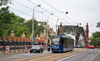Protram/Modertrans 205WrAs MF17AC #2705| Miejskie Przedsiębiorstwo Komunikacyjne sp. z o. o. – Wrocław| Data: 24 maja 2024| Miejsce: Wrocław, ul. Wajdy| Autor: Paweł Rząsowski