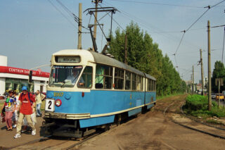 102Na #2007| Miejskie Przedsiębiorstwo Komunikacyjne sp. z o. o. – Wrocław| Data: 2 września 1997| Miejsce: Wrocław, ul. Powstańców Śląskich| Autor: Tomasz Flaga