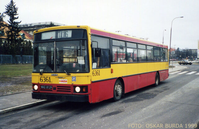 Dennis Lance / Duple Metsec #6361| Miejskie Zakłady Autobusowe m. st. Warszawy| Data: 1999 r.| Miejsce: Warszawa, plac marsz. J. Piłsudskiego| Autor: Oskar Burda|