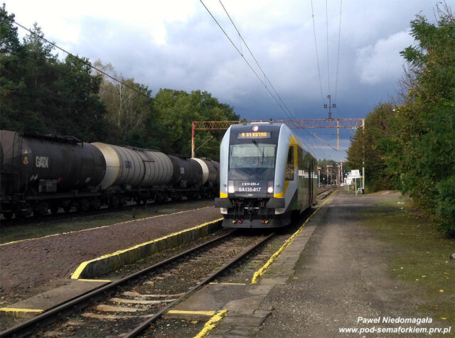 Strzelce Kujawskie| Data: 8 października 2017| Autor: Paweł Niedomagała| Źródło: www.bazakolejowa.pl