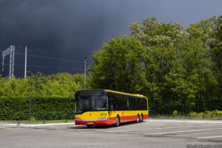 Solaris Urbino 15 #8731| Klub Miłośników Komunikacji Miejskiej w Warszawie| Data: 17 maja 2025 r.| Miejsce: Warszawa, zajezdnia "Stalowa"| Autor: Rafał Nieściór| Źródło: www.phototrans.pl|