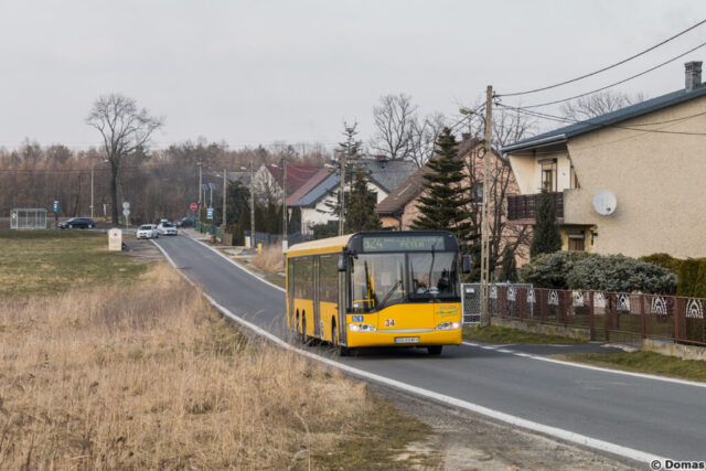 Solaris Urbino 15 II #34| Przedsiębiorstwo Komunikacji Miejskiej sp. z o.o. w Gliwicach| Data: 9 marca 2021 r.| Miejsce: Gliwice, ul. Ceramików| Autor: Dominik Obara| Źródło: www.phototrans.pl|