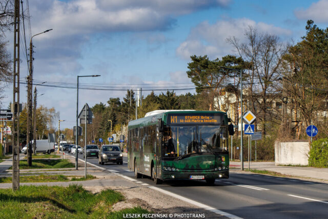 Solaris Urbino 12 III #WOT0604E| Otwocki Zakład Energetyki Cieplnej w Otwocku| Data: 17 kwietnia 2026 r.| Miejsce: Józefów, ul. Nadwiślańska| Autor: Leszek Peczyński| Źródło: www.phototrans.pl|