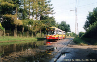 Jelcz M181M #7992| Miejskie Zakłady Autobusowe sp. z o.o. w Warszawie| Data: 4 sierpnia 2002 r.| Miejsce: Warszawa, ul. Antoniewska| Autor: Oskar Burda|