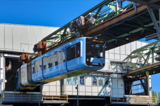 Vossloh WSW GTW Generation 15 #11| WSW Wuppertaler Stadtwerke GmbH| Data: 10 sierpnia 2023 r.| Miejsce: Wuppertal, Oberbarmen| Autor zdjęcia: Mariusz Józefowicz| Źródło: www.phototrans.pl|