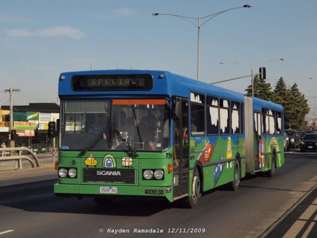 Volgren (Scania N112ARB) #756| Operator: Invicta Bus Lines, Melbourne (Australia)| Data: 12 listopada 2009 r.| Autor: Hayden Ramsdale|