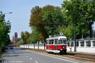 wagon 13N #503 | Tramwaje Warszawskie sp. z o.o. | Data: 16 sierpnia 2026 r. | Miejsce: Warszawa, ul. Filtrowa | Autor: Krystian Jacobson | źródło: www.phototrans.pl |