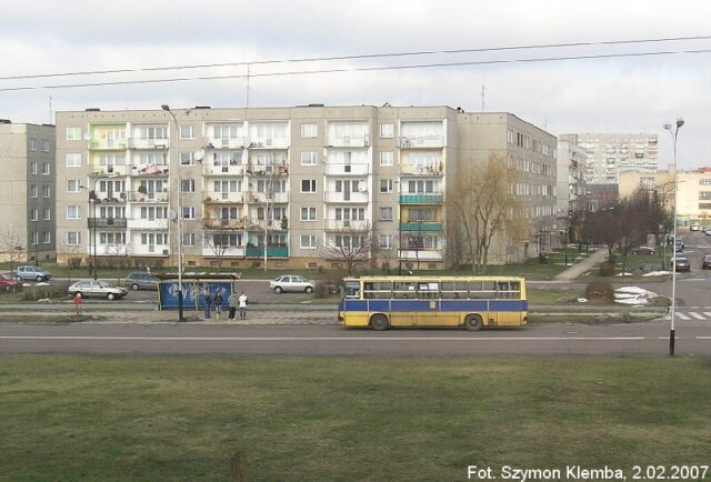 Ikarus 260.04 #506 | Miejski Zakład Komunikacyjny sp. z o.o. w Pabianicach | Data: 2 luty 2007 r. | Miejsce: Pabianice, ul. gen. Waltera-Janke | Autor: Szymon Klemba | Źródło: www.gtlodz.eu |